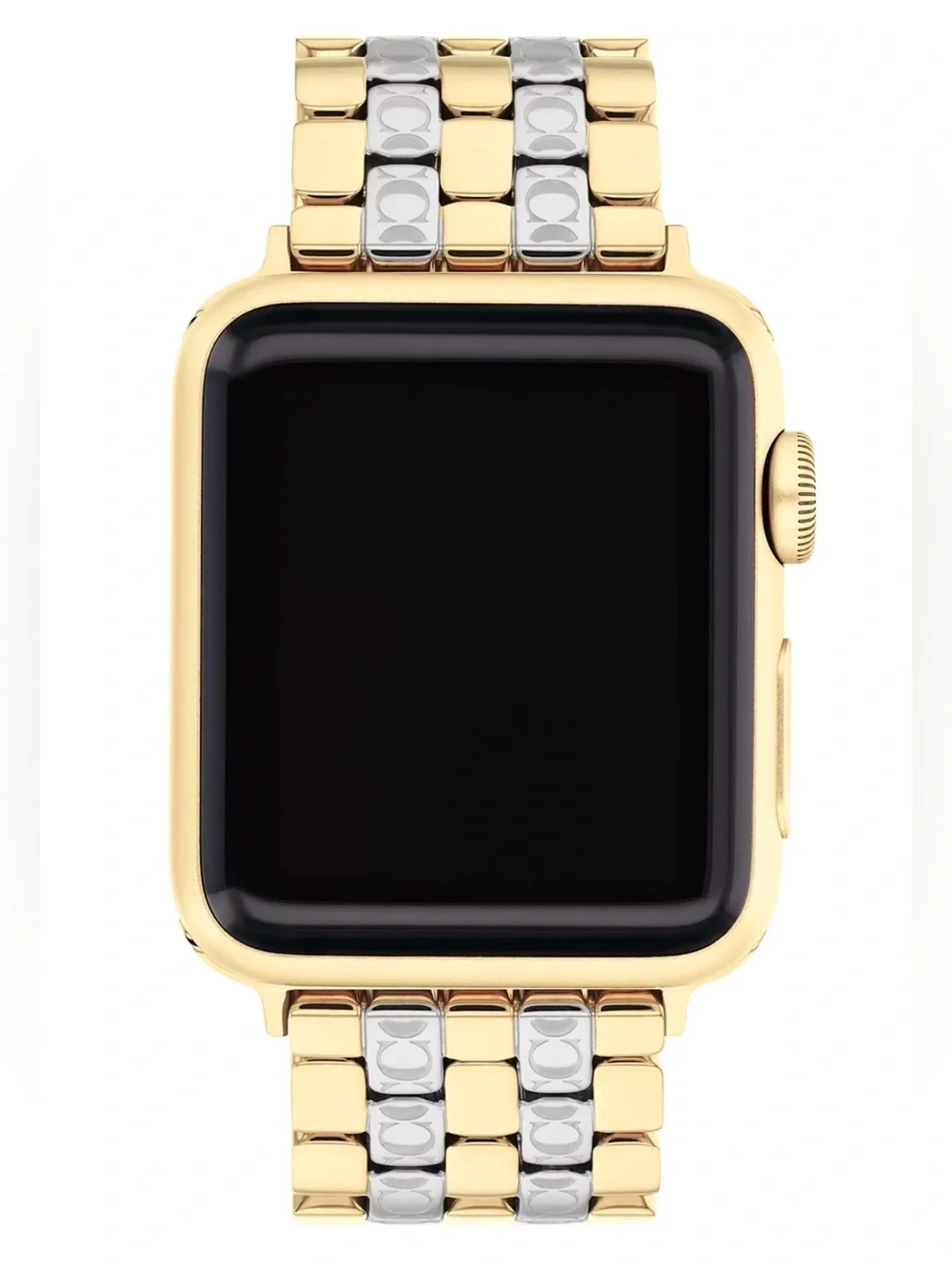 Coach Women's Two Tone Stainless Steel Apple Strap 38/40/41mm